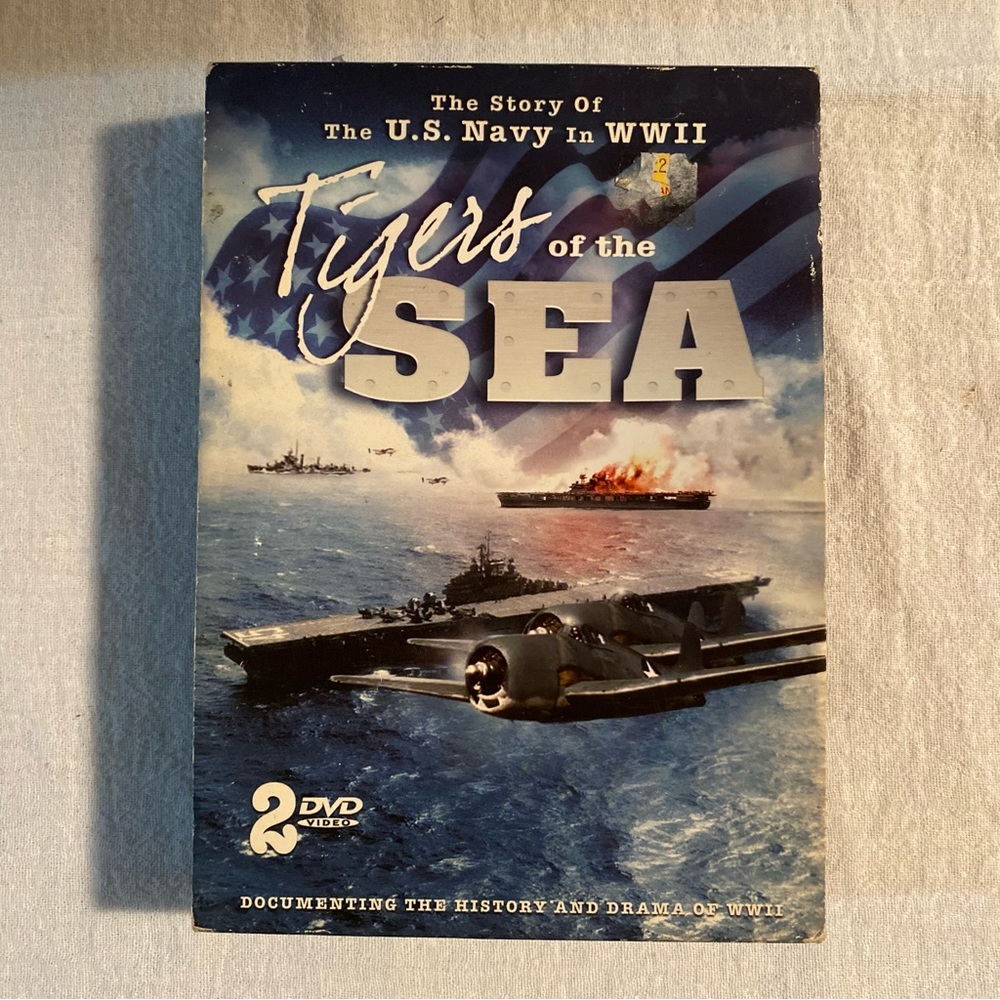 Tigers of the Sea The Story of the US Navy in WWII 2-Part DVD